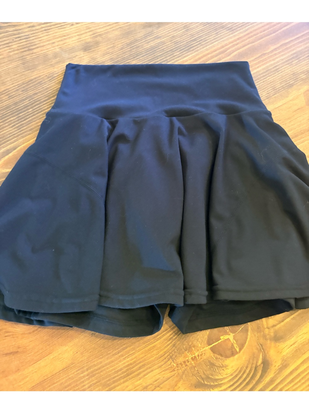 PopFlex Twirl Skort in Black - Picture 3 of 4